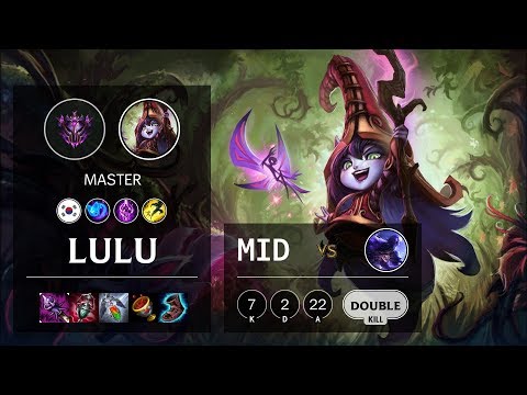 Lulu Mid vs Ryze - KR Master Patch 10.5