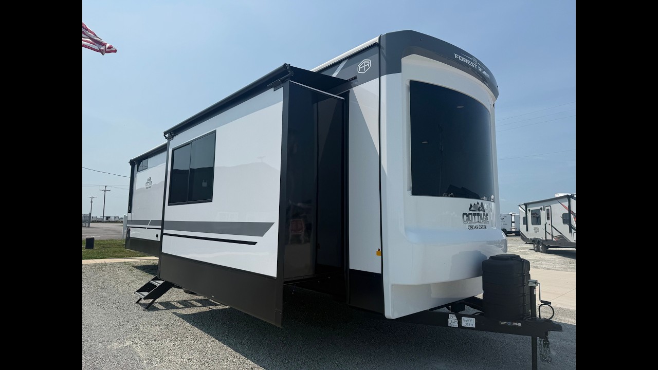 A photo of this 2026 Forest River Rv Cedar Creek Cottage 40CMK