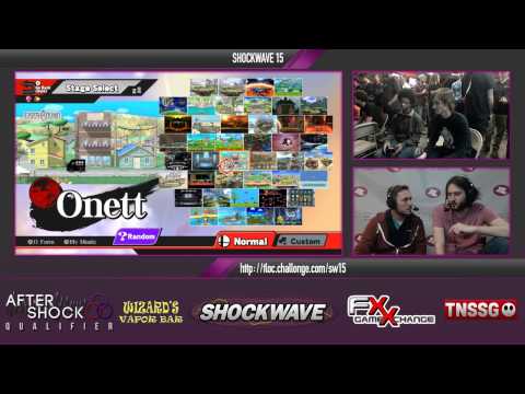 Shockwave 15 Smash 4 - Scary Monster (Falcon) vs LordCatGod (Duck Hunt) - Winners Bracket