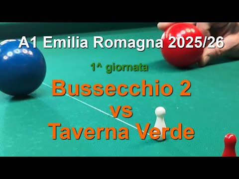 A/1 2025/26 EMILIA ROMAGNA 1a GIORNATA - BUSSECCHIO 2 vs TAVERNA VERDE