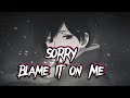 Akon Sorry Blame It On Me But Its Slowed Reverbed With Lyrics