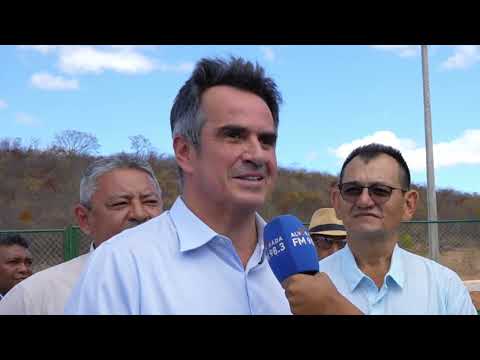 Pedro Laurentino inaugura calçadão no balneário Tanque Velho com presença do senador Ciro Nogueira