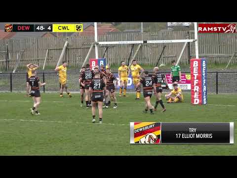 Highlights Dewsbury Rams vs Cornwall RLFC Round 6 League 16/04/2023