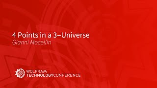 4 Points in a 3-Universe