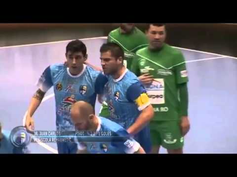 Gol de Juan Carlos (3-2) en Magna Gurpea - Peñíscola Rehab Medic. J30, 1ªDiv