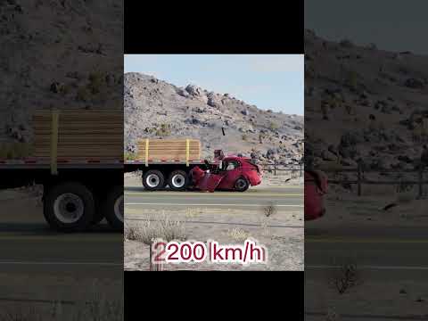 Thumbnail for Porsche CAYENNE Crash TEST 😱😱😱 #shorts #beamngdrive #beamng