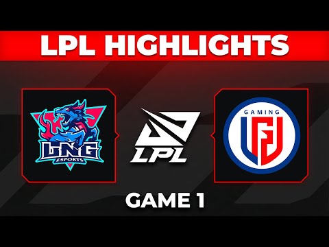 LNG vs LGD Highlights Game 1 | LPL 2026 Split 1 W2D3 | LNG Esports vs LGD Gaming