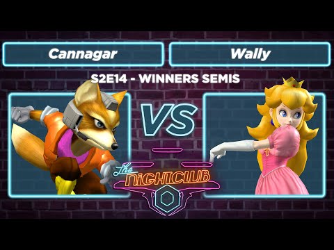 The Nightclub S2E14: Wally (Peach) vs Cannagar (Fox) - Winners Semis SSBM