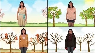 Let's Learn About the Four Seasons - Spring, Summer, Fall, and Winter (Kids)