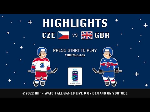 Хоккей Highlights | Czech Republic vs. Great Britain | 2022 #IIHFWorlds