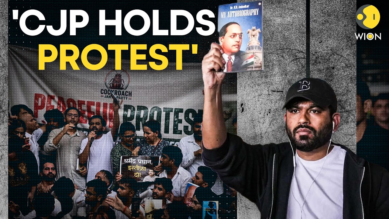 CJP Protests: Cockroach Janata Party Holds First Real-life Protest | WION Originals