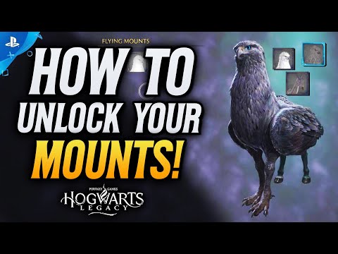 Hogwarts Legacy How To UNLOCK A Mount! Thestral Mount! Onyx Hippogriff!