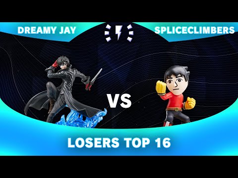 Dreamy Jay (Joker) Vs. SpliceClimbers (Mii Brawler) - Losers Top 16 - Amiibo Strike #15