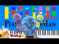 BabyTV Here We Go Looby Loo Medium 4K Piano Tutorial