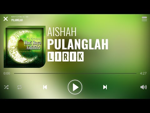 Aishah - Pulanglah [Lirik]