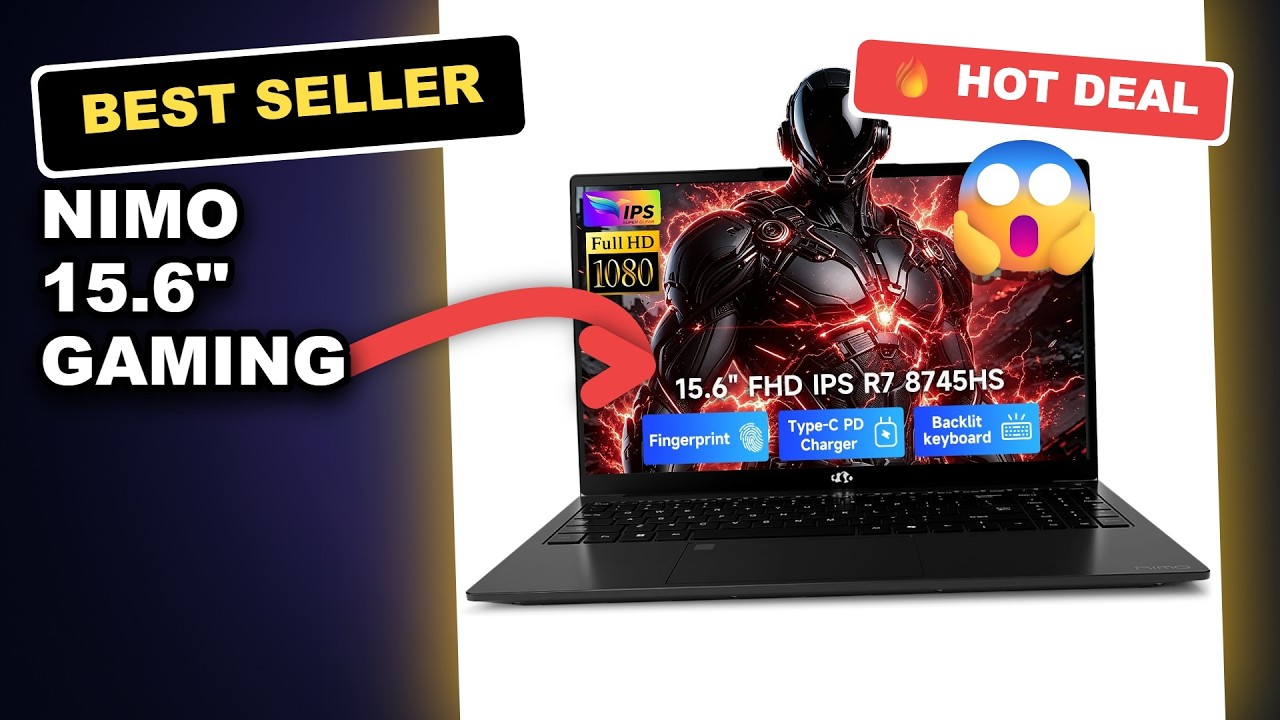 NIMO 15.6" Gaming Laptop Review: Is This Creator's Dream Machine Worth It? review video