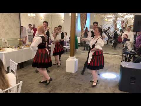 Dans Unguresc la nunta- Ansamblul Doinita - Hungarian Traditional Dance - Csardas (Folklore & Monti)