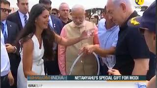 Grand welcome for Israeli PM
