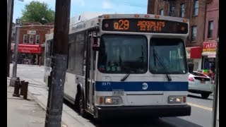 MTA: 2006 Orion VII 07.501 Gen-2+ OG Hybrid-Electric Low Floor [3571] Q29 bus
