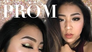 DRUGSTORE PROM MAKEUP TUTORIAL 2017