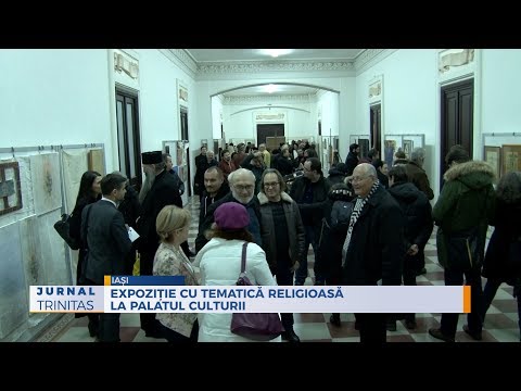 Expoziție cu tematică religioasă la Palatul Culturii