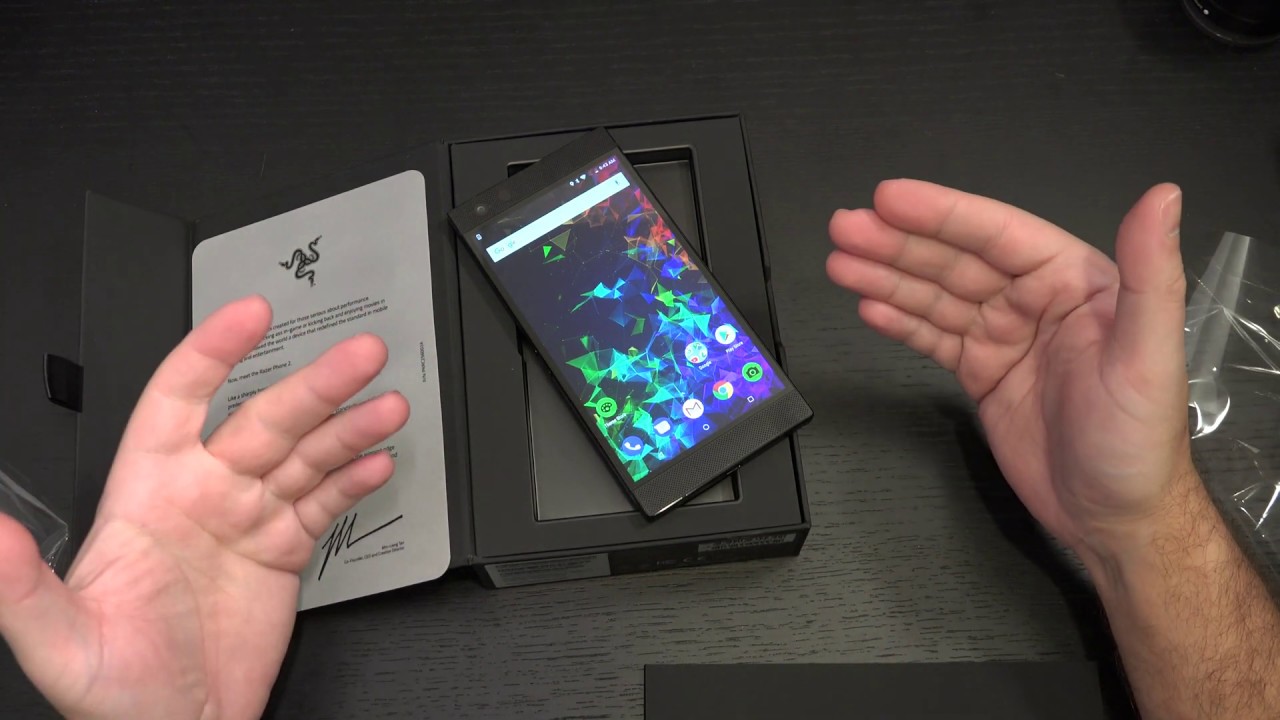 Razer Phone 2 Unboxing