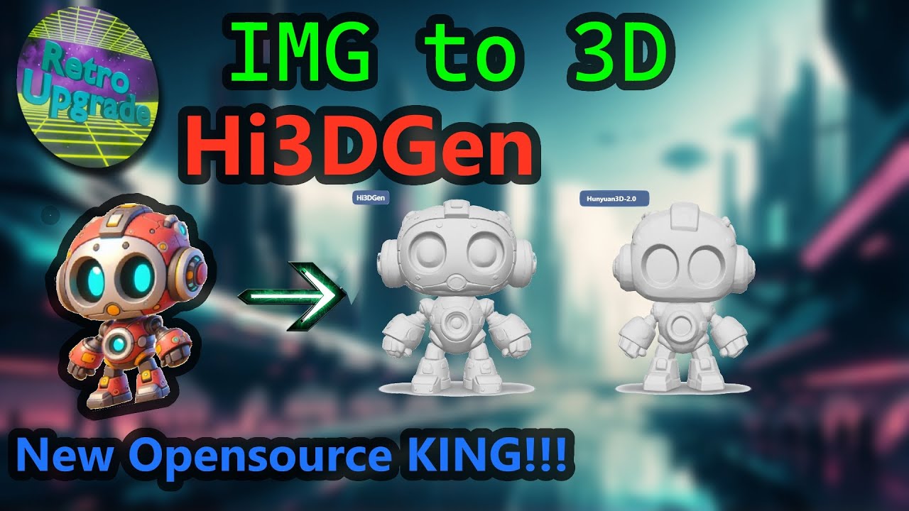 Hi3DGen 1-Click Installer: Turn Any Image into 3D in Seconds!