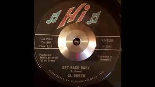 Al Green - Get Back Baby