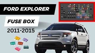 Ford Explorer Relays & Fuse Box Diagram (2011-2015) – Complete Guide!