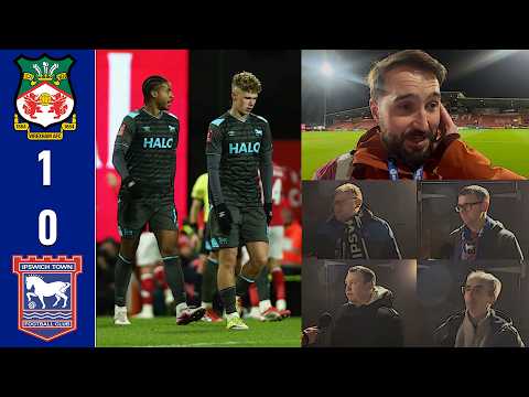 GAMEDAY - Ipswich Town knocked out of the FA Cup at Wrexham...