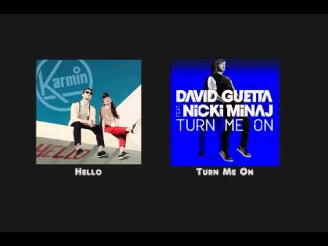 Turn Me On vs Hello (David Guetta ft Nicki Minaj vs Karmin)