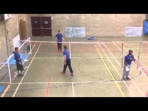 The Cube, badminton style