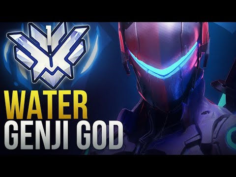 Best Of "Water" RANK 1 KOREAN GENJI - Overwatch Montage