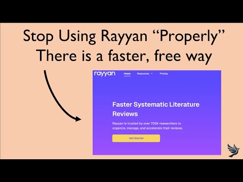 How I use Rayyan wrong to save time and money during systematic review screening