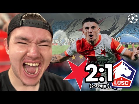 Tak tohle je Liga Mistrů⁉️ | VLOG | SK SLAVIA PRAHA 🆚 LOSC LILLE - UEFA CHAMPIONS LEAGUE