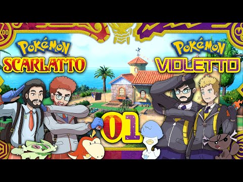 BENVENUTI A PALDEA - GAMEPLAY Pokemon SCARLATTO e VIOLETTO #01