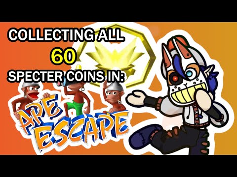 Ape Escape (PS1) - All Specter Coin Locations Guide! #retroachievements
