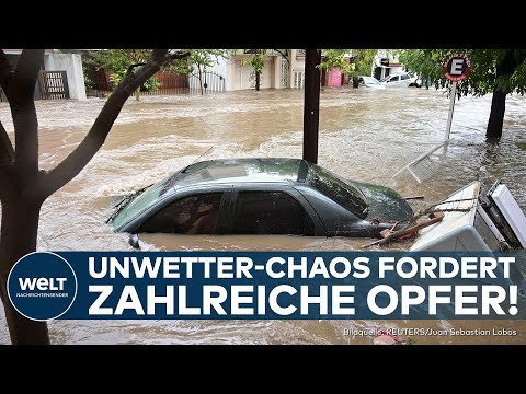 UNWETTER IN ARGENTINIEN: 300 Liter Regen! Heftige Fluten reißen Menschen mit – mindestens 16 Tote!