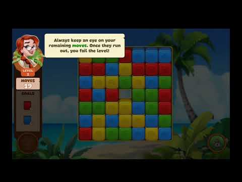 Lost Island Blast Adventure Level 1 NO BOOSTERS - A S GAMING