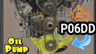 How to replace a OIL Pump on your car. P06DD P0522 P06DE P06DA. Dodge 3.6 Pentastar ticking noise.