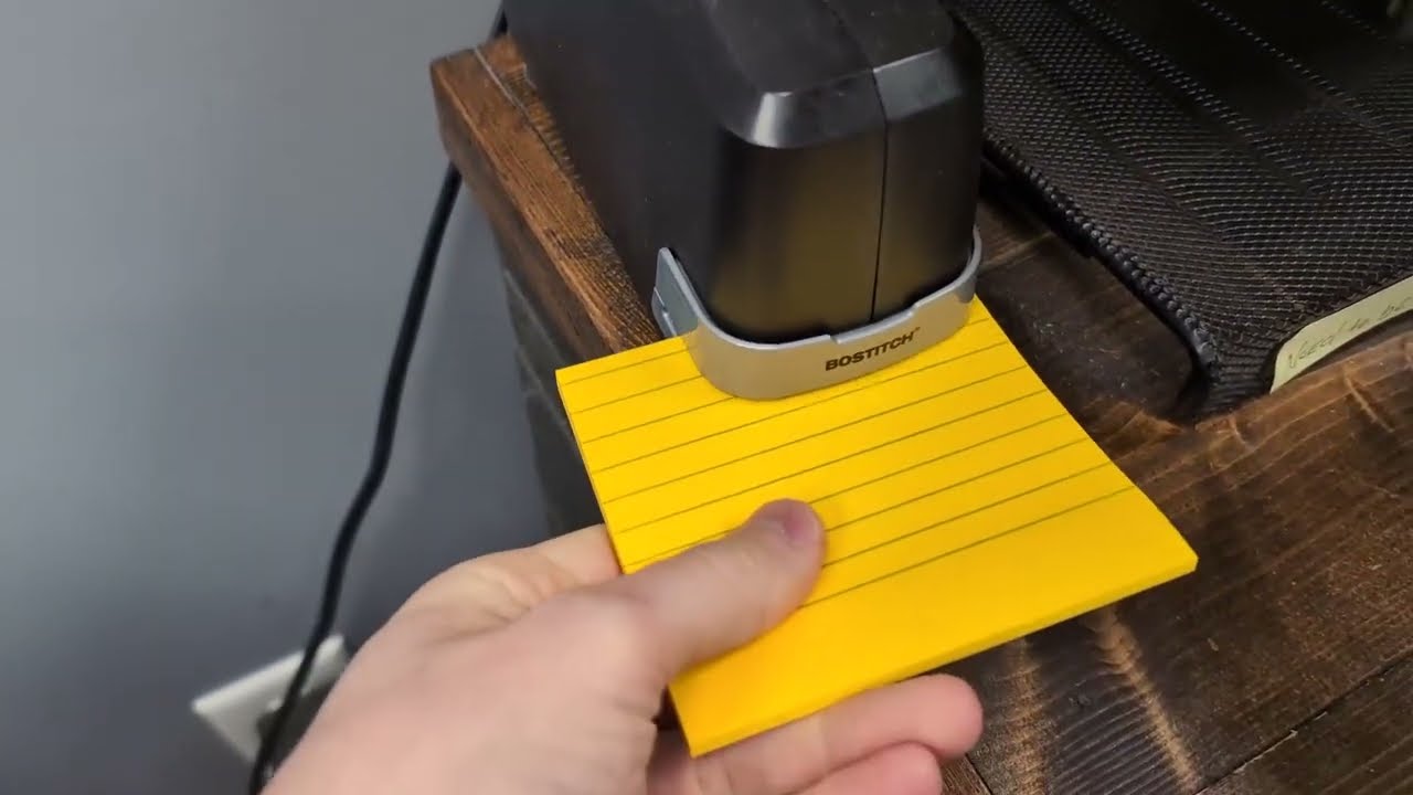 Watch before you buy the Bostitch Impulse, Electric Stapler