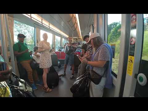 L'inauguration Tram T13 express avec Judith Marx