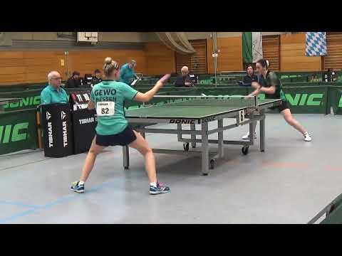 S 2 Finale U19 Maedchen  Lorena Morsch 82 vs Kalaitzidou 9686 20250209 Table Tennis Bundesrangl  Top