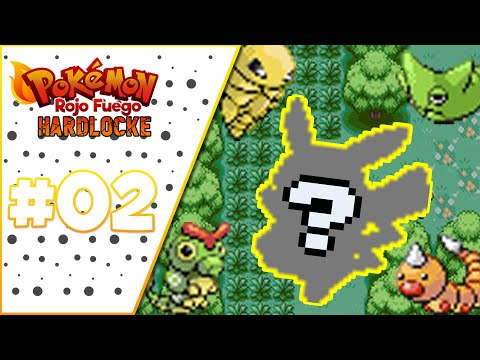PRIMER POKÉMON DE RUTA!! PIKACHU?! | Pokémon Rojo Fuego Hardlocke Ep2 RTN2