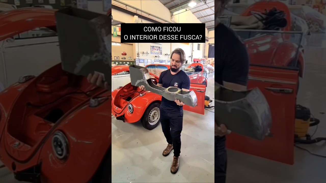 Como ficou o interior desse Fusca? Worker Ferramentas
