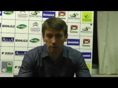 Persconferentie na KSVR - KV Oostende 0-1 (02/12/2012)