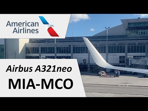 YouTube thumbnail for American Airlines Airbus A321neo