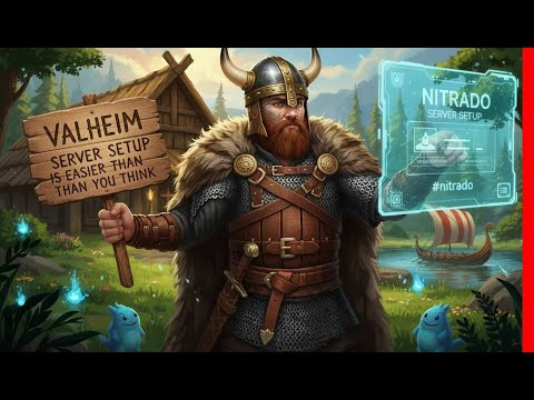 Как настроить сервер Valheim. Настройка проще, чем вы думаете, с #nitrado