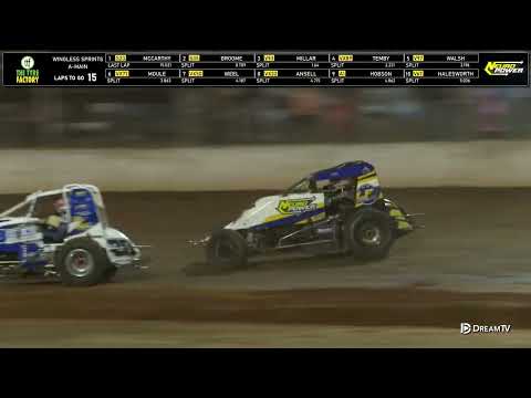 WINGLESS SPRINTS A-MAIN HIGHLIGHTS | VICTORIAN TITLE | SOUTHERN 500 SPEEDWAY | 9/3/24