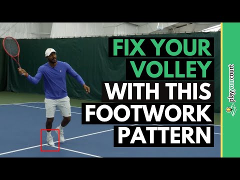 Fix Your Volley With This Footwork Pattern